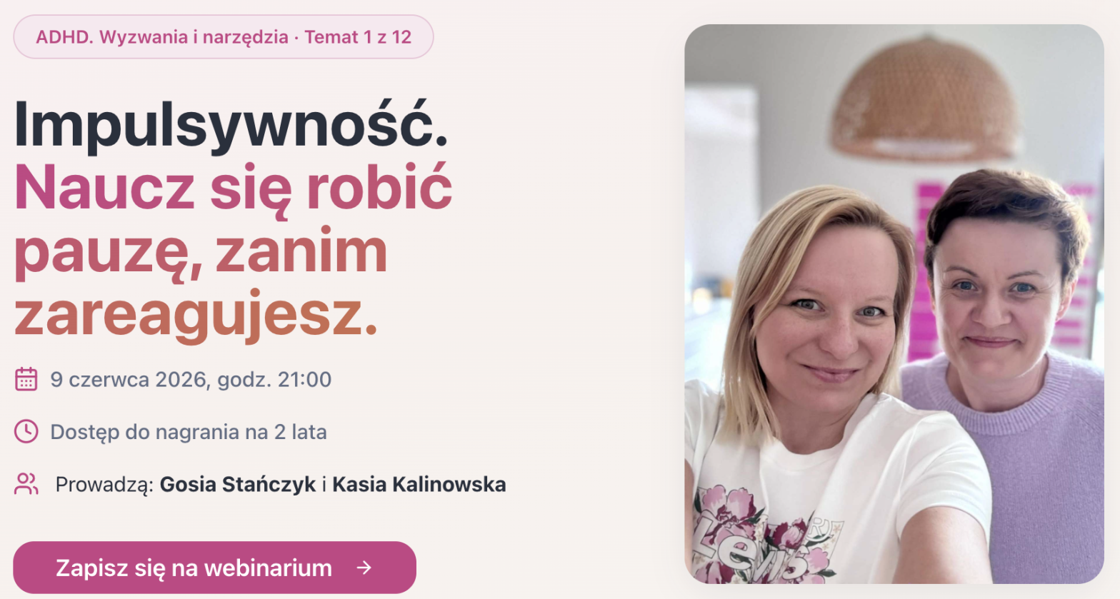 ADHD. Wyzwania i narzędzia: Impulsywność