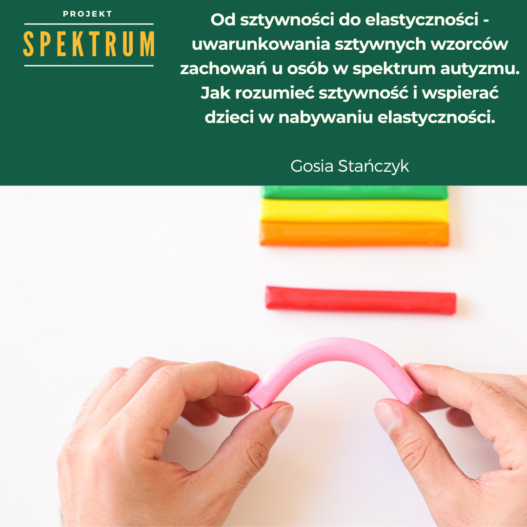 Projekt Spektrum: Od sztywności do elastyczności - uwarunkowania sztywnych wzorców zachowań u osób w spektrum autyzmu.